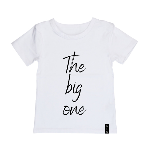 MLW By Design - The Big One Tee | Black or White