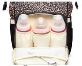 Leopard Nappy Bag - Pink