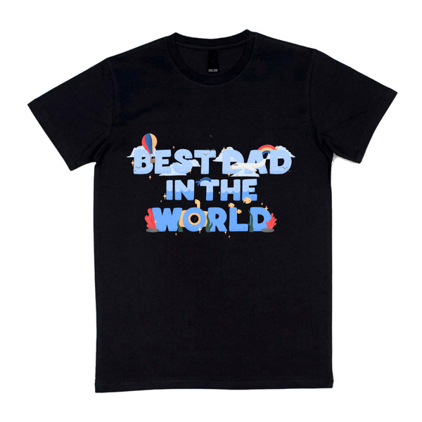 MLW By Design - Best Dad In The World Men's Tee | White or Black