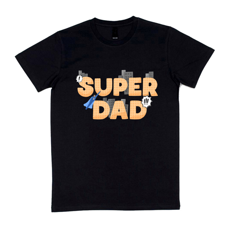 MLW By Design - Super Dad Men's Tee | White or Black