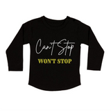 MLW By Design - Can't Stop Tee | Black