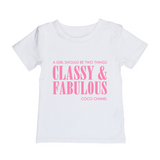 MLW By Design - Classy & Fabulous Tee | White or Black