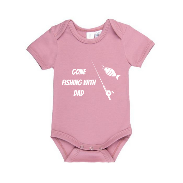MLW By Design - Gone Fishing with Dad Bodysuit | Various Colours