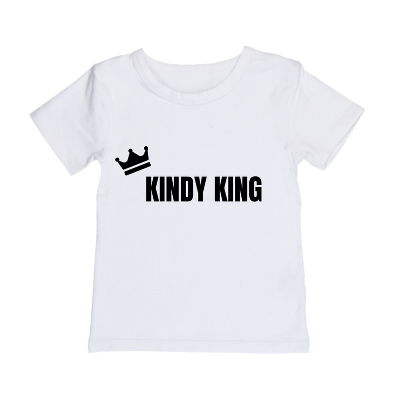 MLW By Design - Kindy King Tee | White or Black