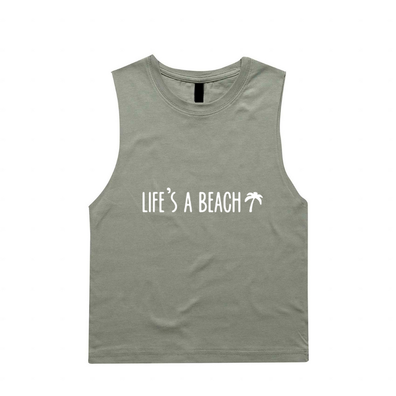 MLW By Design - Life’s A Beach Tank | Various Colours