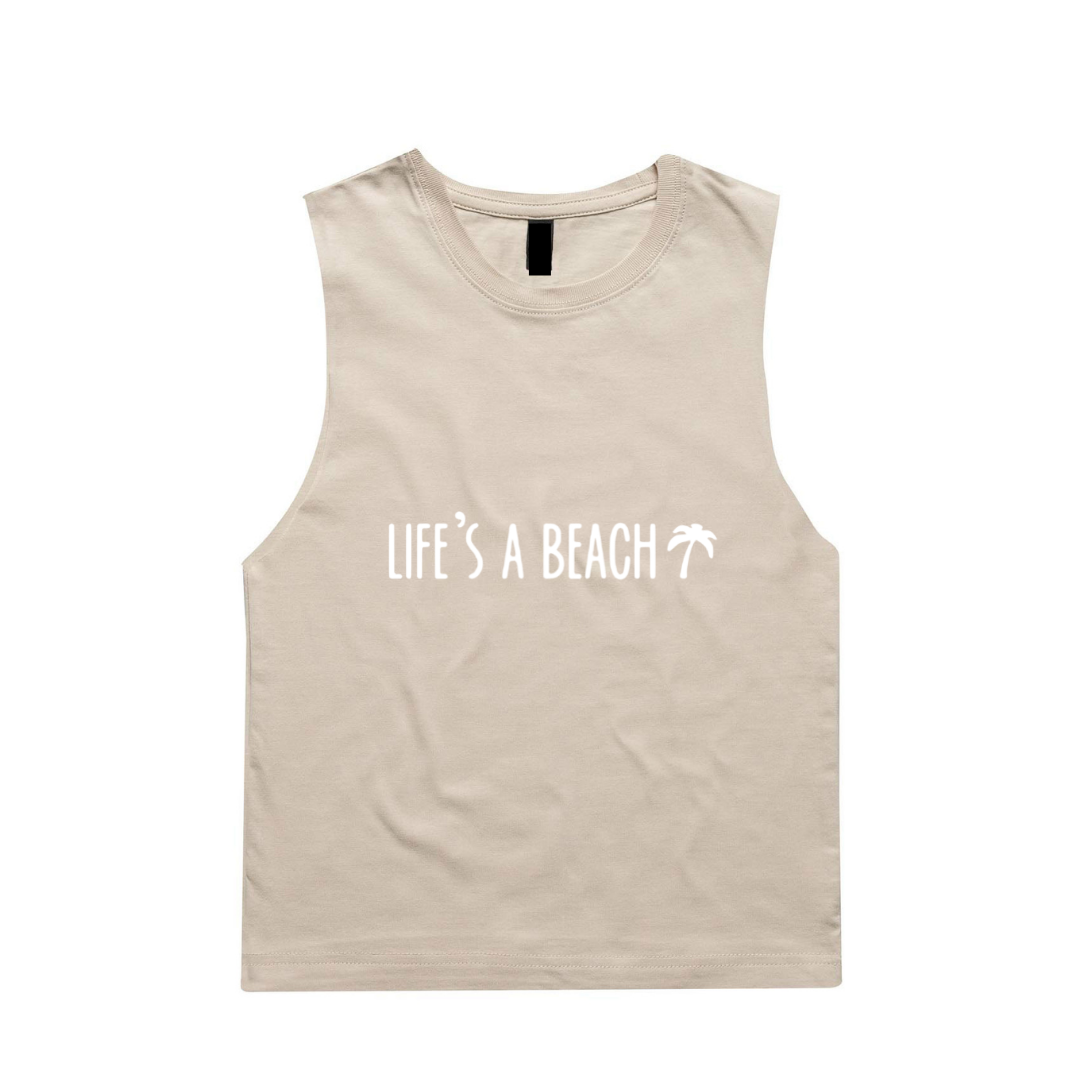 MLW By Design - Life’s A Beach Tank | Various Colours
