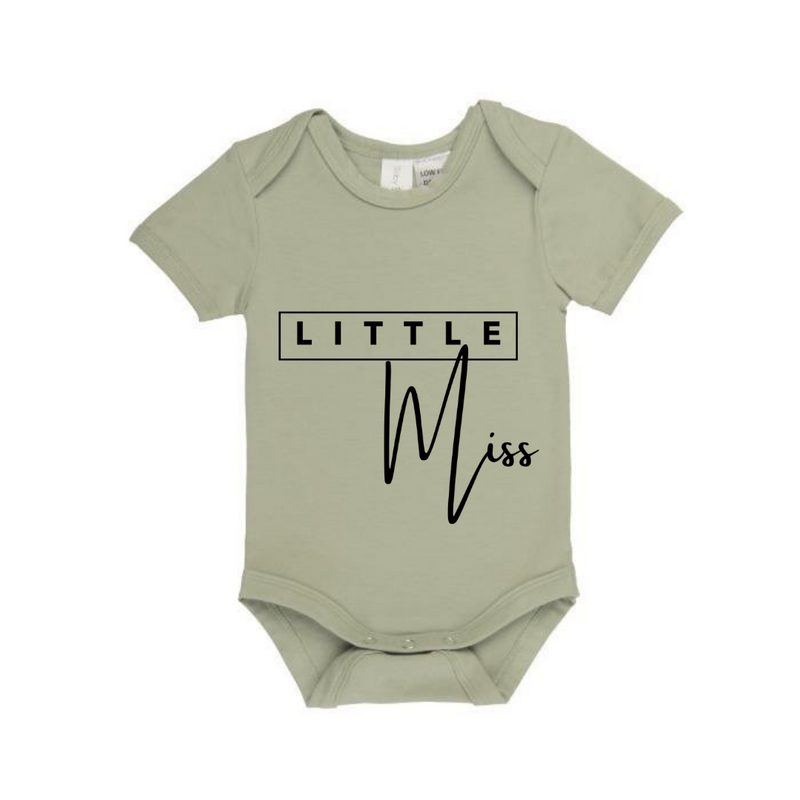 MLW By Design - Little Miss Bodysuit | Rose Quartz