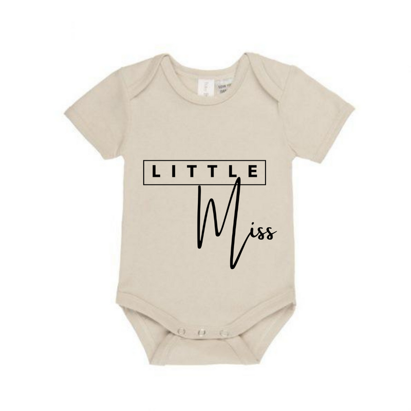 MLW By Design - Little Miss Bodysuit | Rose Quartz
