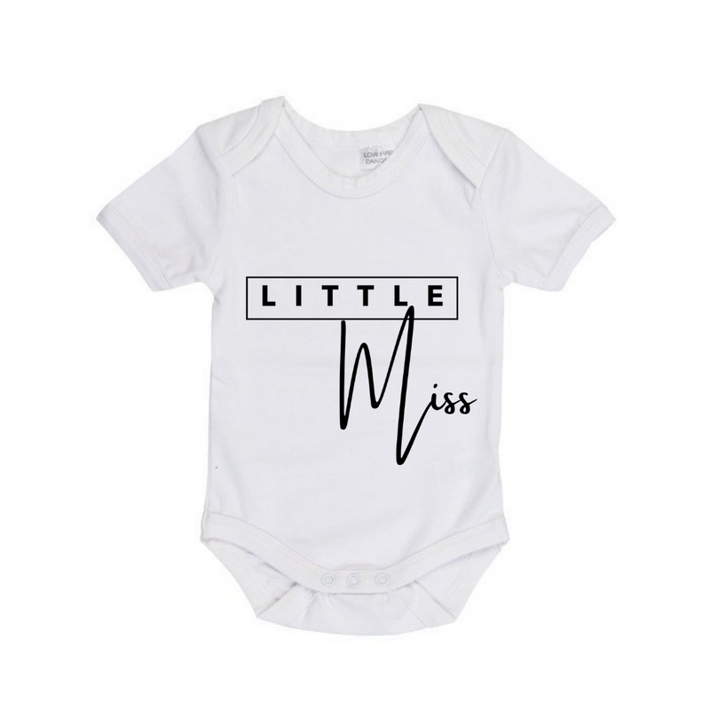 MLW By Design - Little Miss Bodysuit | Rose Quartz