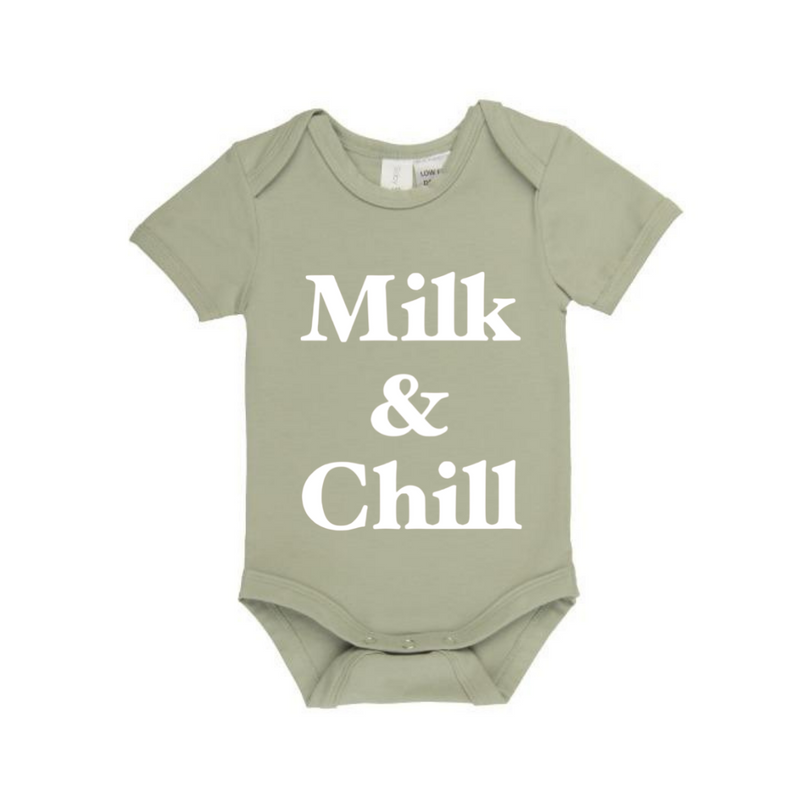 MLW By Design - Milk & Chill Bodysuit | White or Black