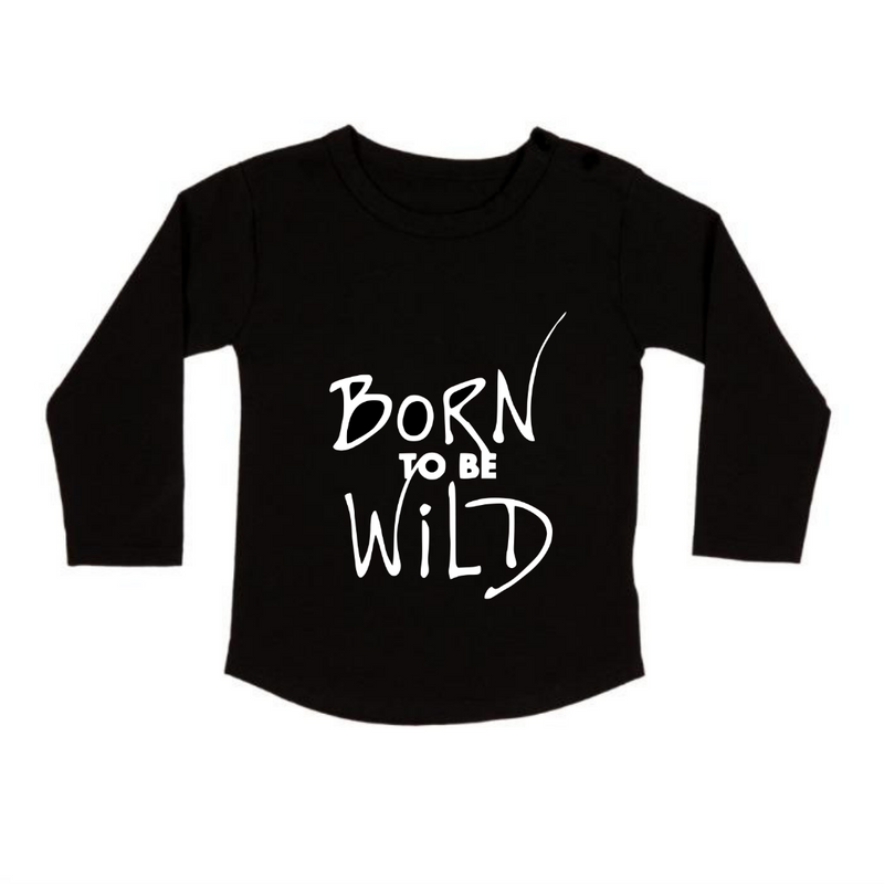 MLW By Design - Born Wild Tee | Black or White