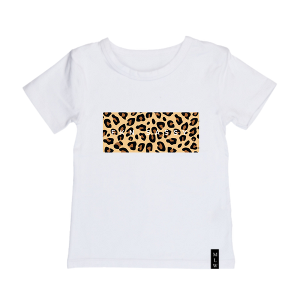 MLW By Design - FKN SASSY CHEETAH Tee | White or Black