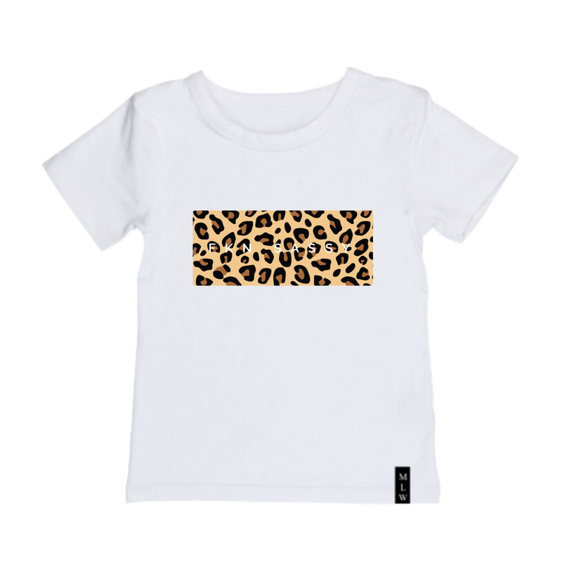 MLW By Design - FKN SASSY CHEETAH Tee | White or Black