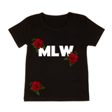 MLW By Design - Rose Tee | White or Black