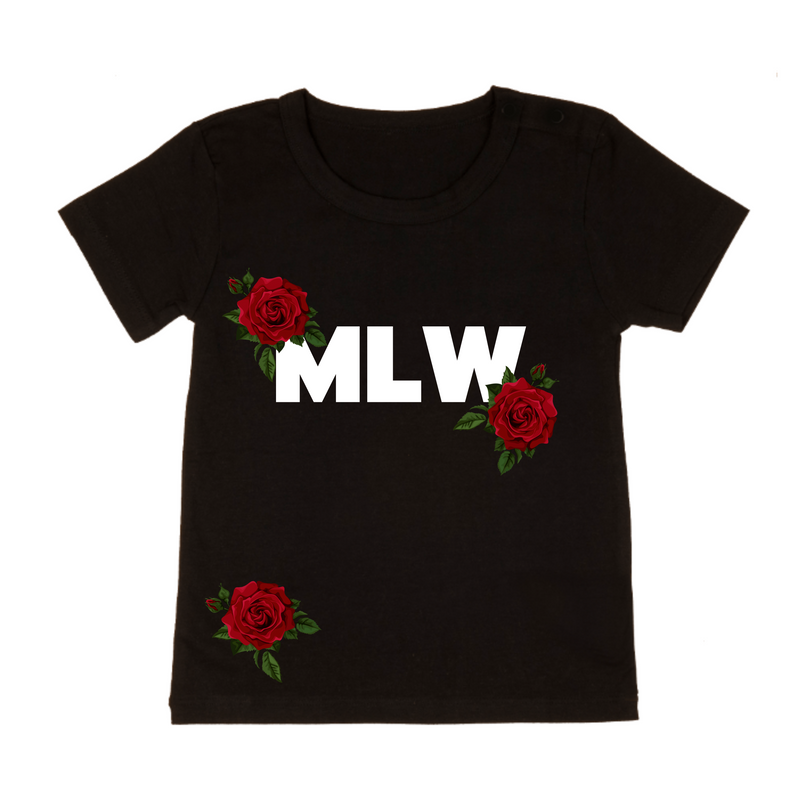 MLW By Design - Rose Tee | White or Black