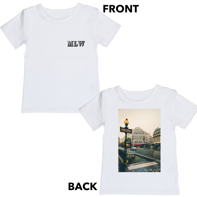MLW By Design - London Metro Tee | Black or White