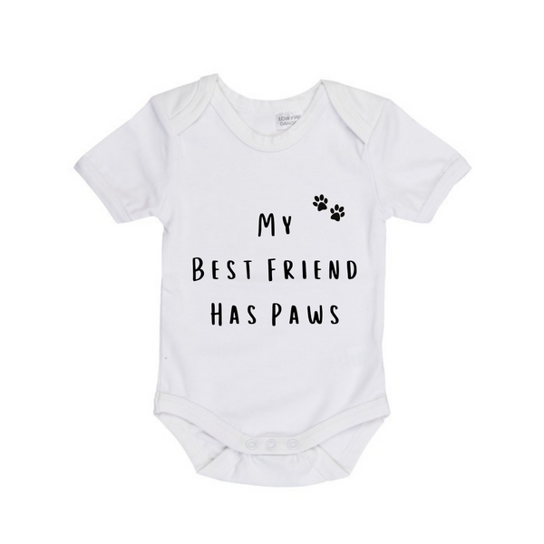 MLW By Design - Best Friend Has Paws Bodysuit | Black or White