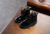 Patent Boots -  Black