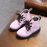Patent Boots - Pink