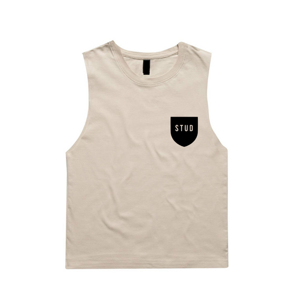 MLW By Design - STUD Pocket Tank | Various Colours