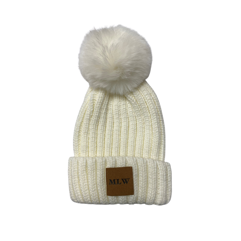 MLW By Design - Luxe Knit Beanie | Milk