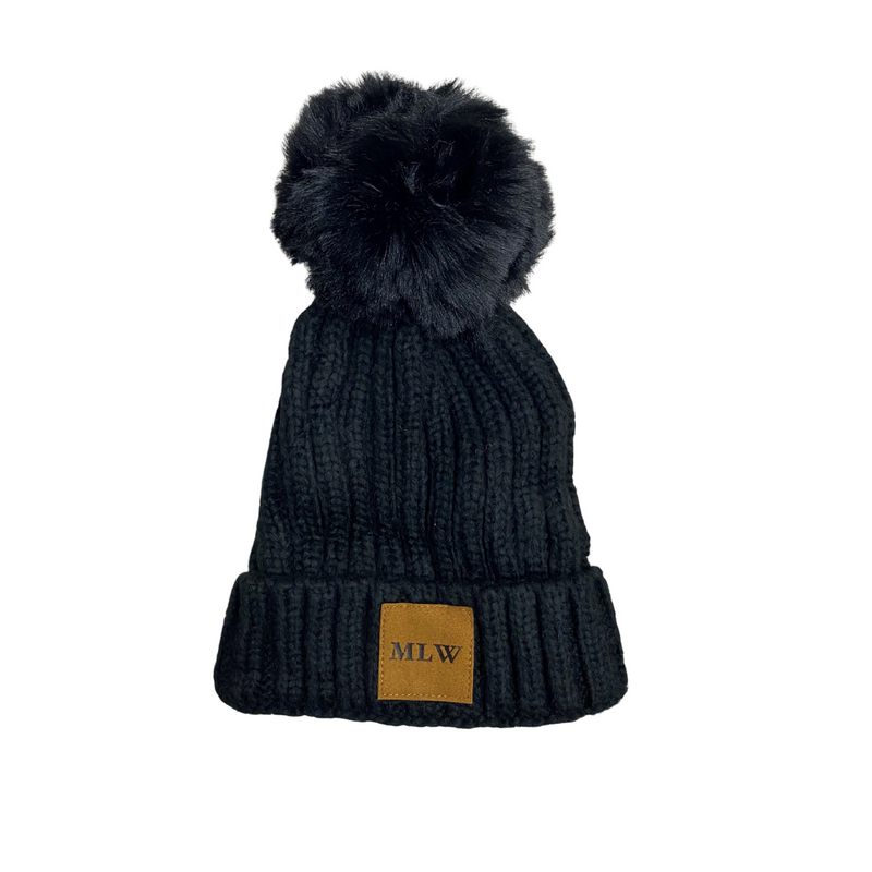 MLW By Design - Luxe Knit Beanie | Black