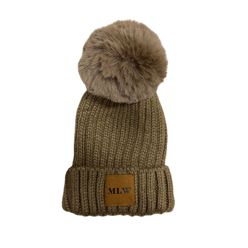MLW By Design - Luxe Knit Beanie | Brown