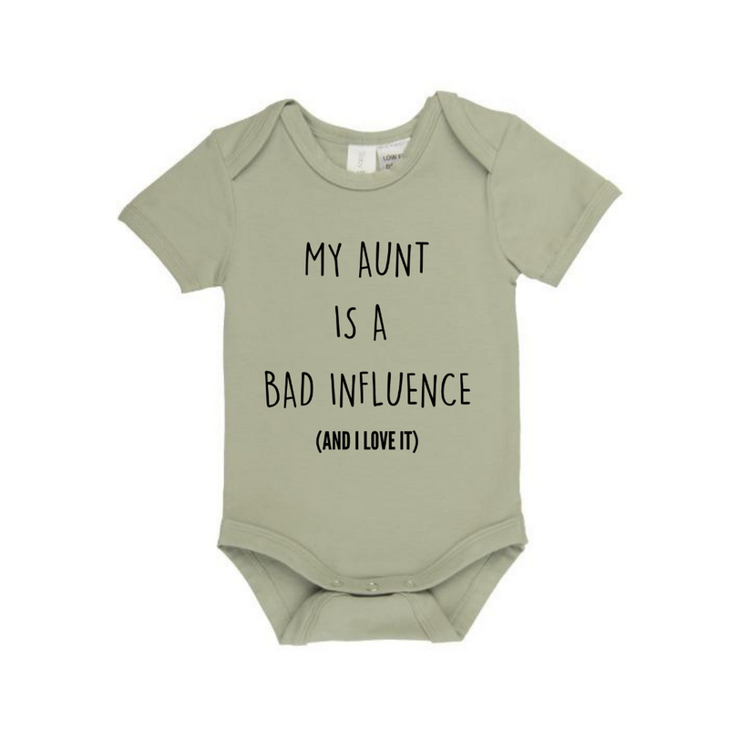 MLW By Design - Aunt Bad Influence Bodysuit | Various Colours