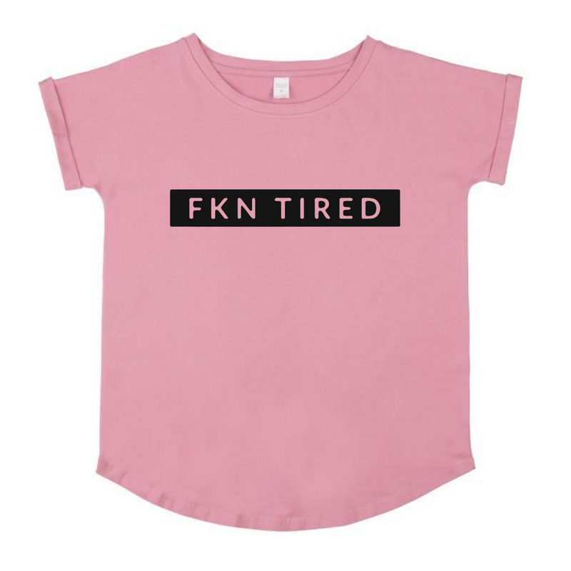 MLW By Design - FKN Tired | Pink Tee *LIMITED EDITION*