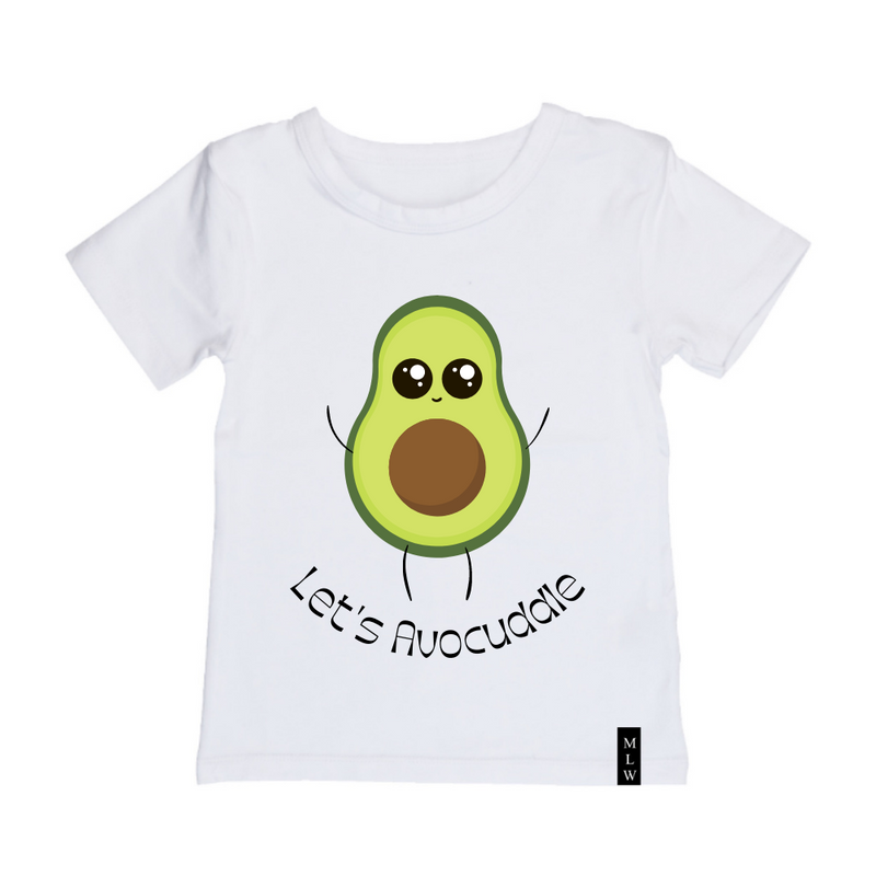 MLW By Design - Let's Avocuddle Tee | White