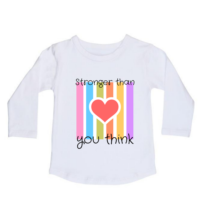 MLW By Design - Stronger Than You Think Tee | White