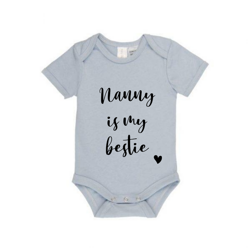MLW By Design - Nanny Is My Bestie Bodysuit | Various Colours