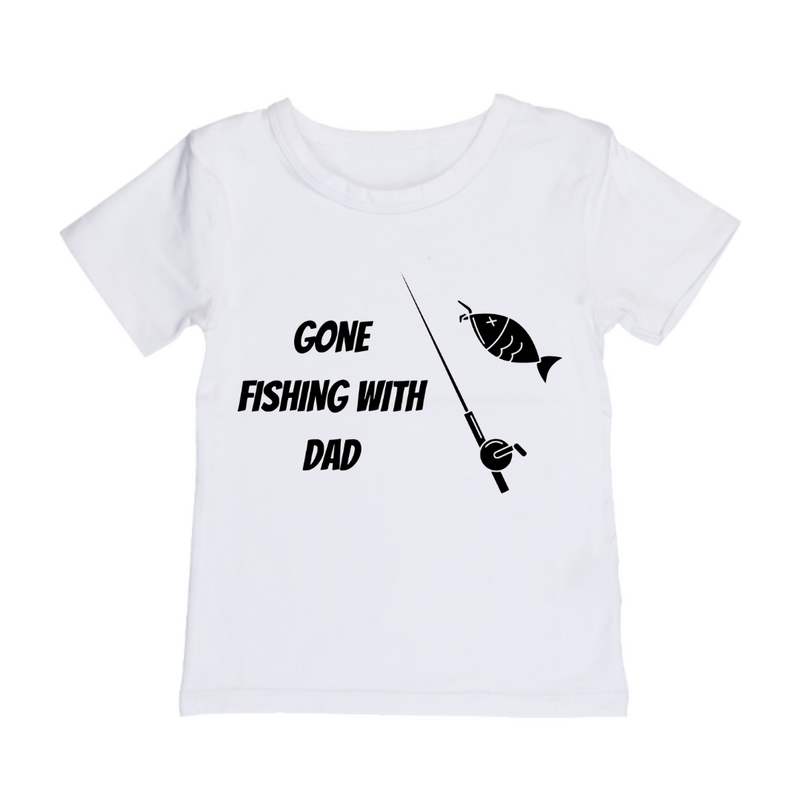 MLW By Design - Gone Fishing Tee | Black or White