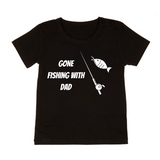 MLW By Design - Gone Fishing Tee | Black or White