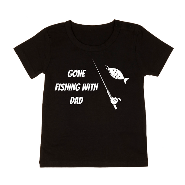 MLW By Design - Gone Fishing Tee | Black or White