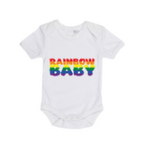 MLW By Design - Rainbow Baby Bodysuit | Various Colours
