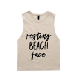 MLW By Design - Resting Beach Face Tank | Various Colours