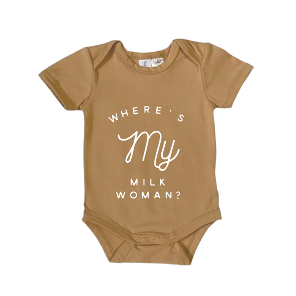 MLW By Design - Where’s My Milk Bodysuit | Various Colours