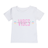 MLW By Design - Pink Vibes Tee | White