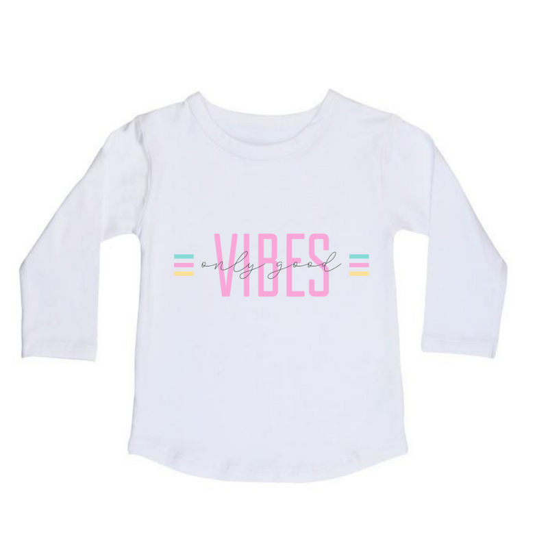MLW By Design - Pink Vibes Tee | White
