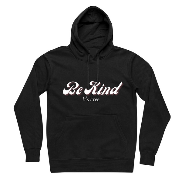 MLW By Design - Be Kind Adult Hoodie | Black or Pink