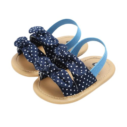 Esther Sandals - Spotted Bows