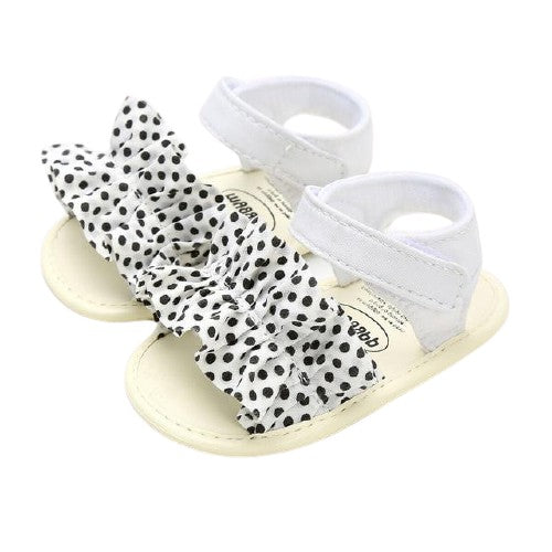 Esther Sandals - Spotted Ruffle