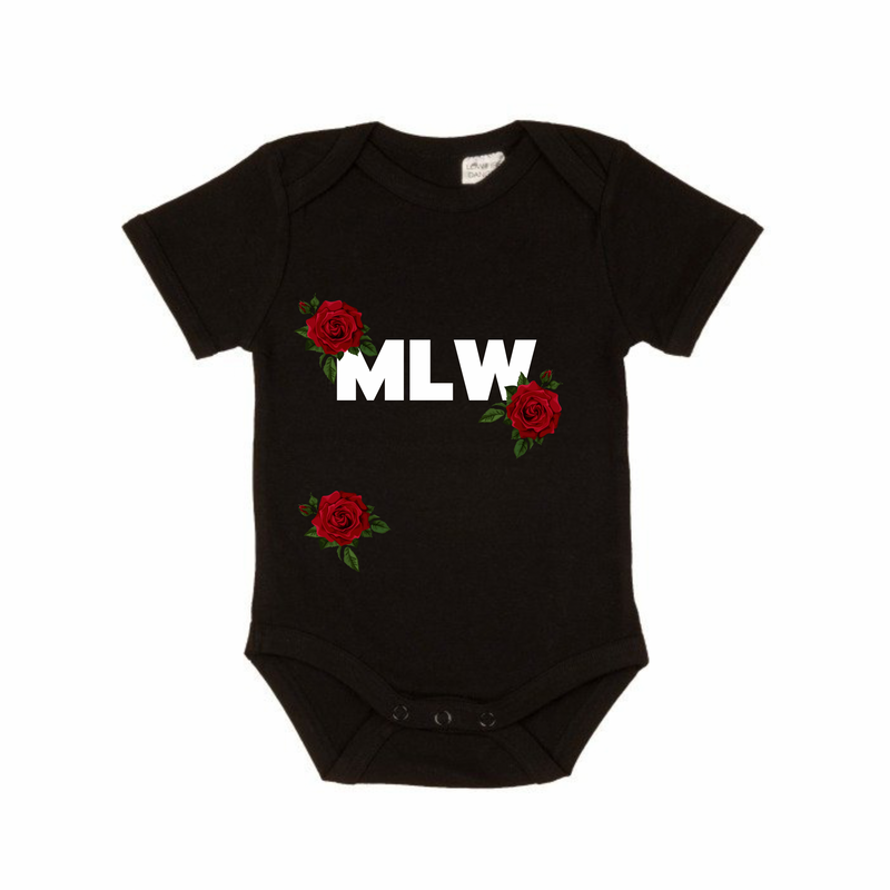 MLW By Design - Rose Bodysuit | White or Black