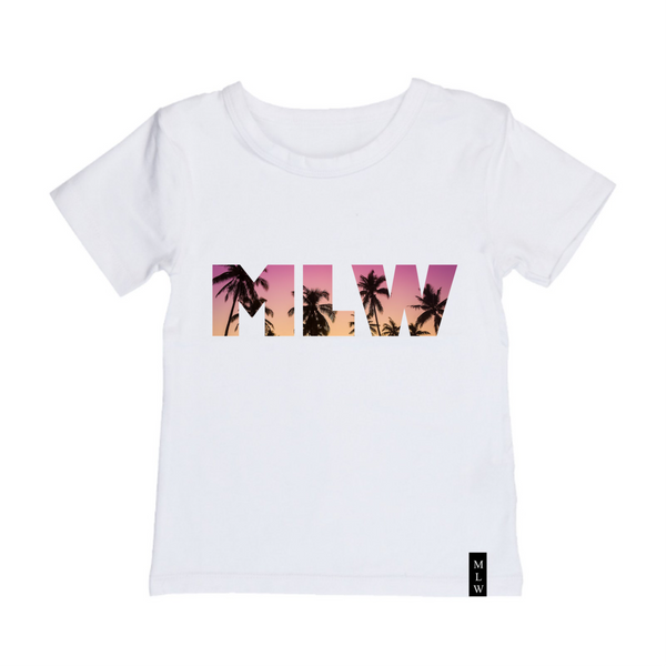 MLW By Design - Sunset Tee | White or Black