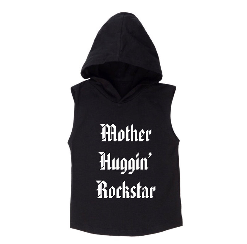 MLW By Design - Rockstar Sleeveless Hoodie | White or Black