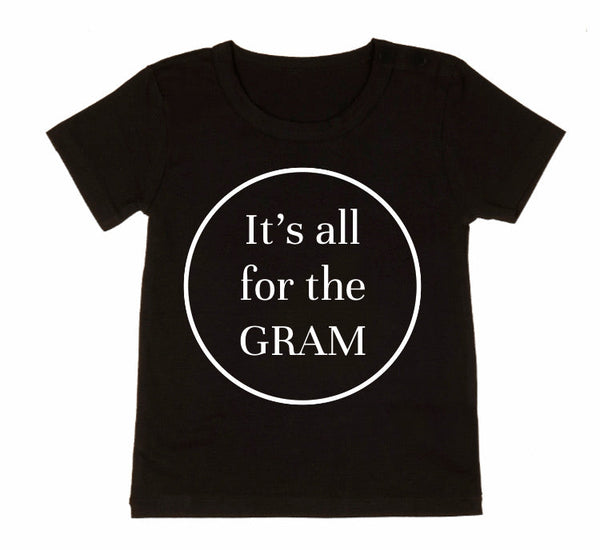MLW By Design - All For The Gram Tee | Black or White