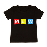MLW By Design - MLW Retro Cubes Tee