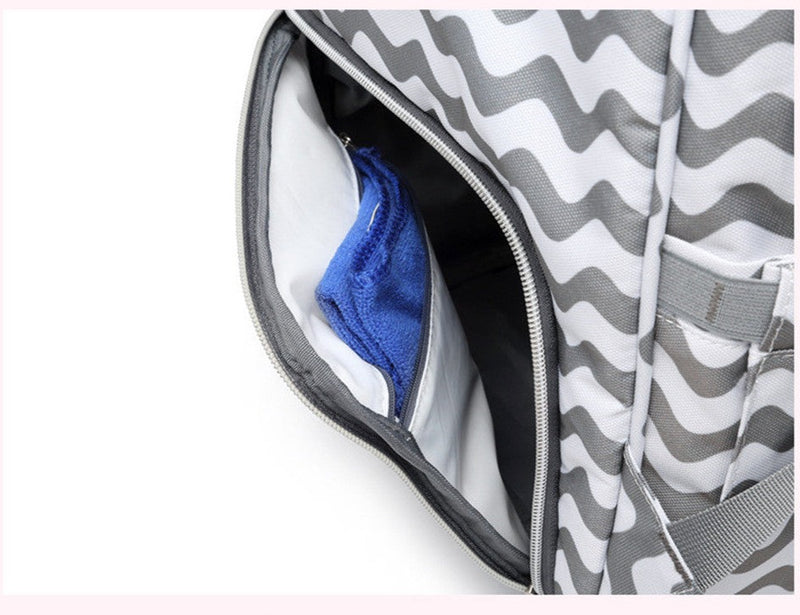 Nappy Bag - Grey