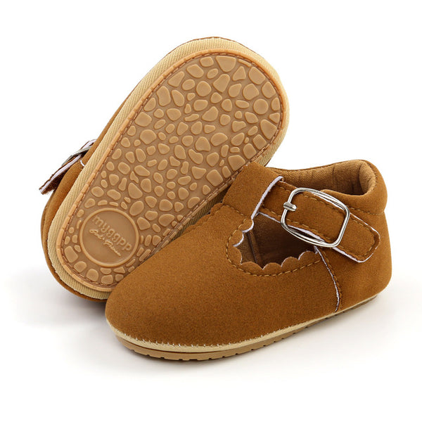 Lulu Walker Shoes - Suede Brown